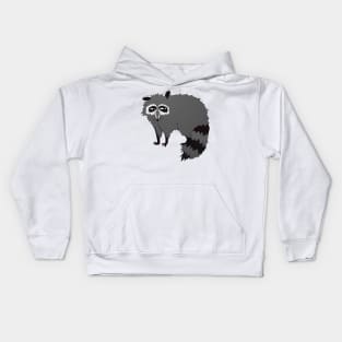 Mischevious Raccoon Kids Hoodie